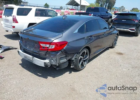 2019 Honda Accord Sport 1.5T from USA, damaged, VIN 1HGCV1F38KA044445